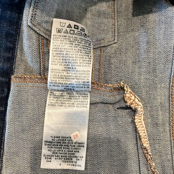 Levi’s Denim Trucker Jacket Size S - Picture 15 of 16